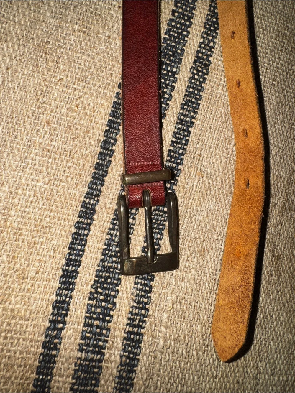 Small Classic Levi’s Brown Leather Belt